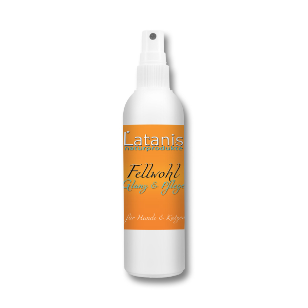 FELLWOHL natürliches Fellglanzspray für Hunde