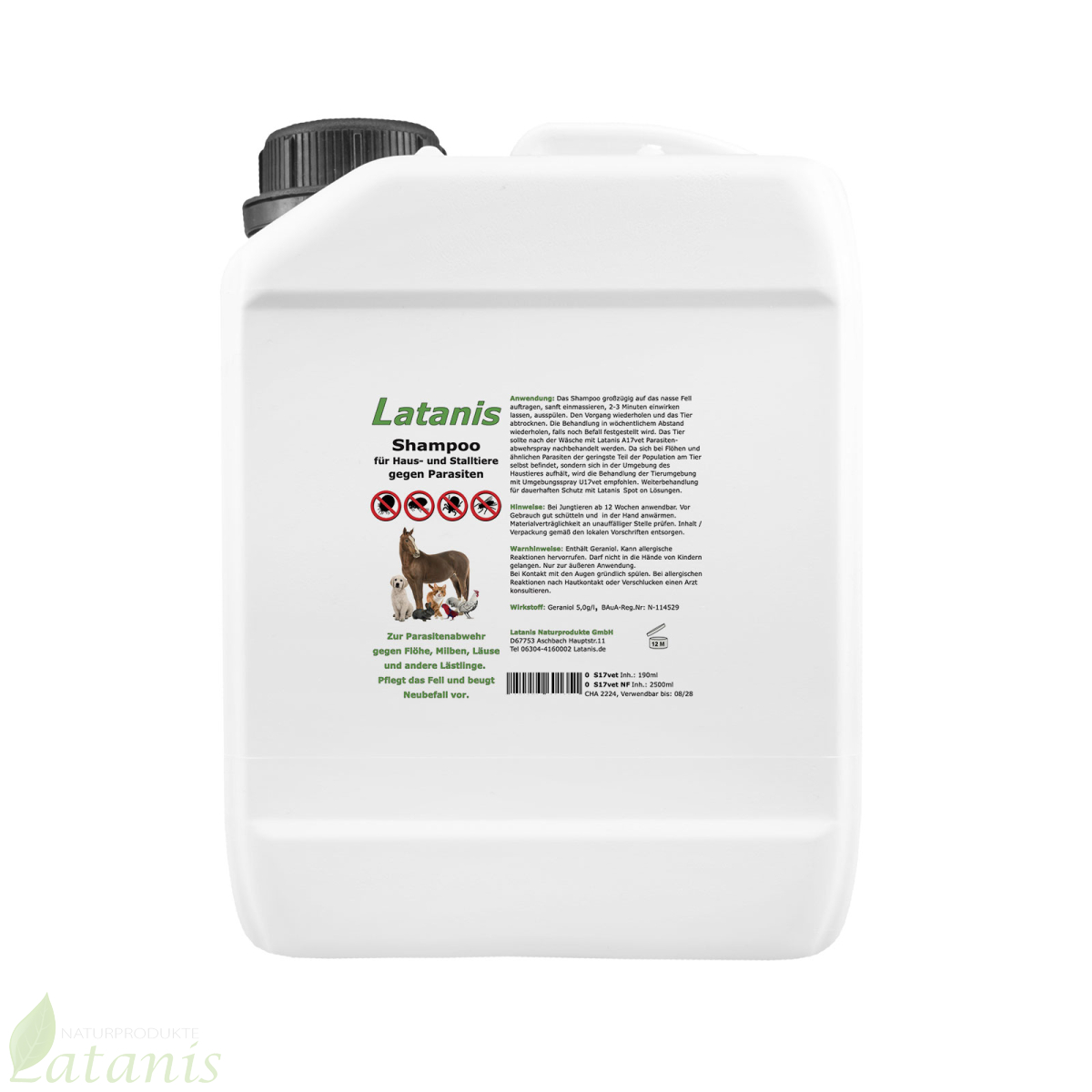Anti-Ungeziefershampoo S17vet 2500ml box